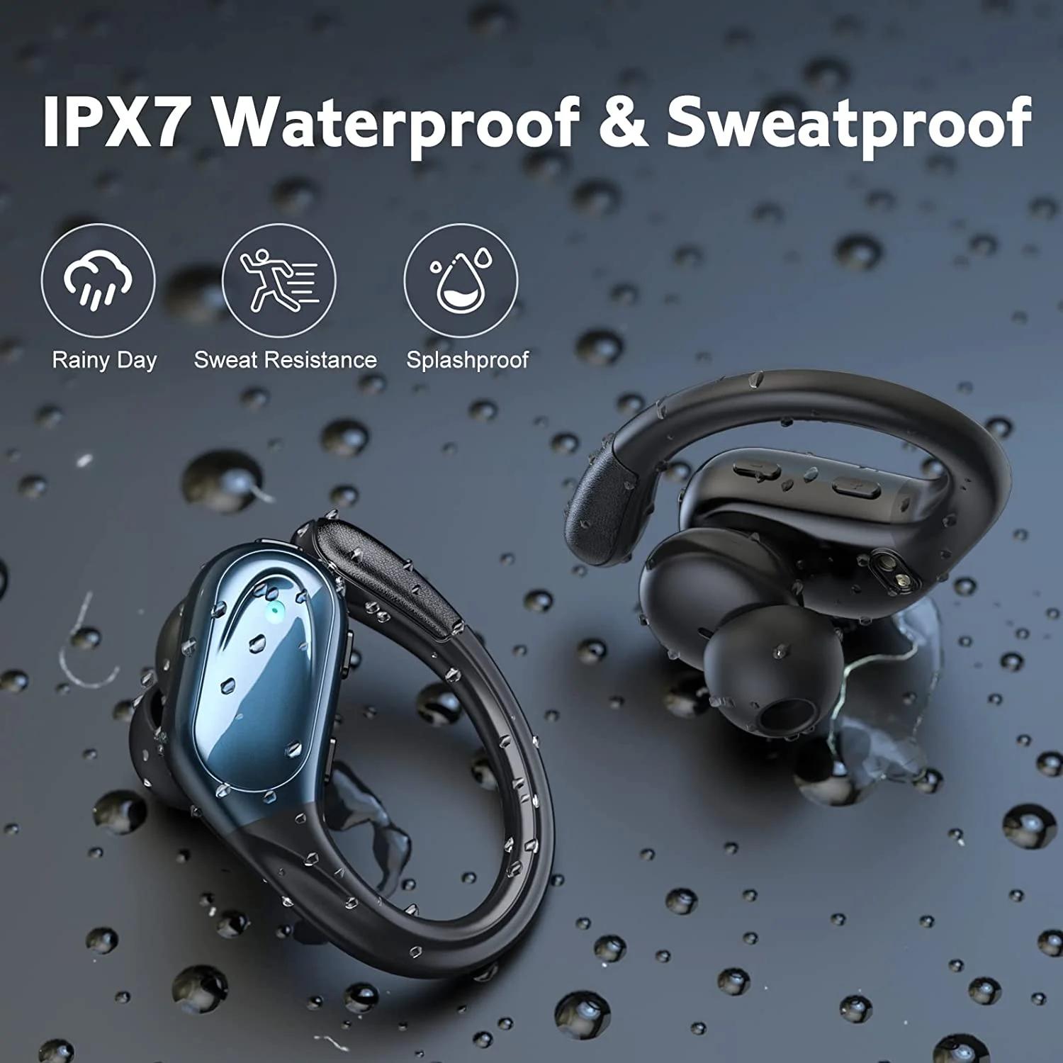 BX17 Bluetooth écouteurs Tws crochet d'oreille Bluetooth 5.3 course sport stéréo boutons contrôle av
