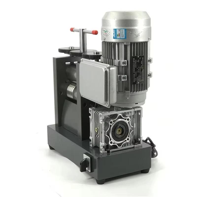 Rouleau de tôle de chaîne de fil d'or de bijoux rouleau personnalisé 1.5HP Machine de laminoir élect