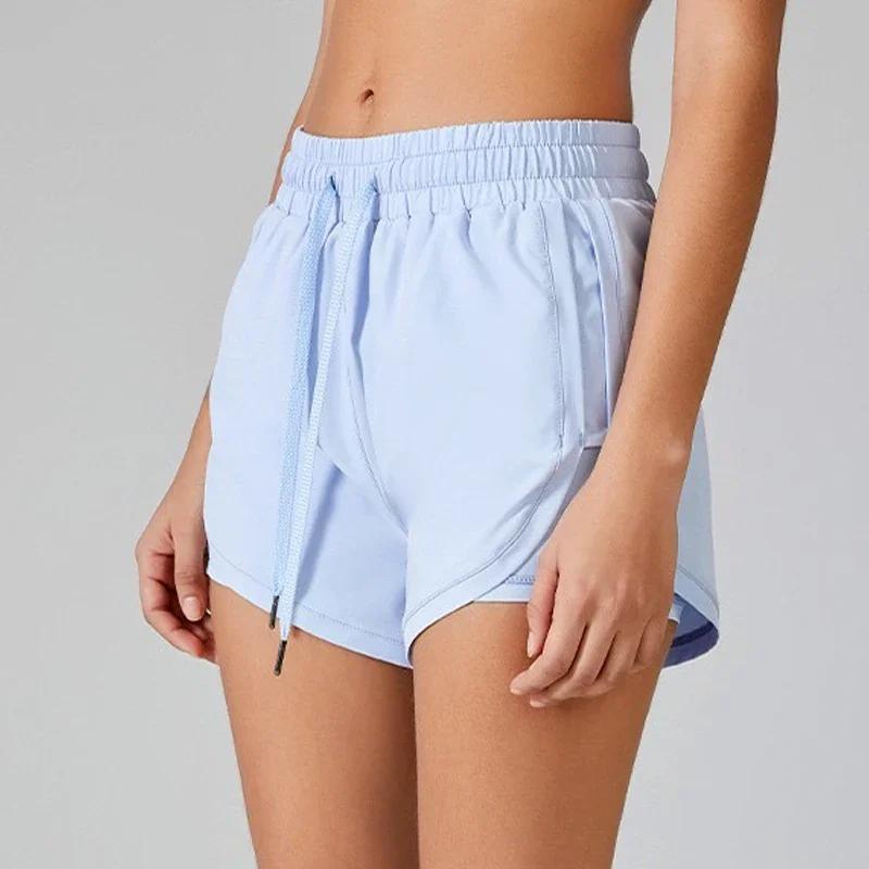 Shorts de Yoga pour femmes, haut de Fitness, en Spandex, néon, élastique, pour course à pied, entraî