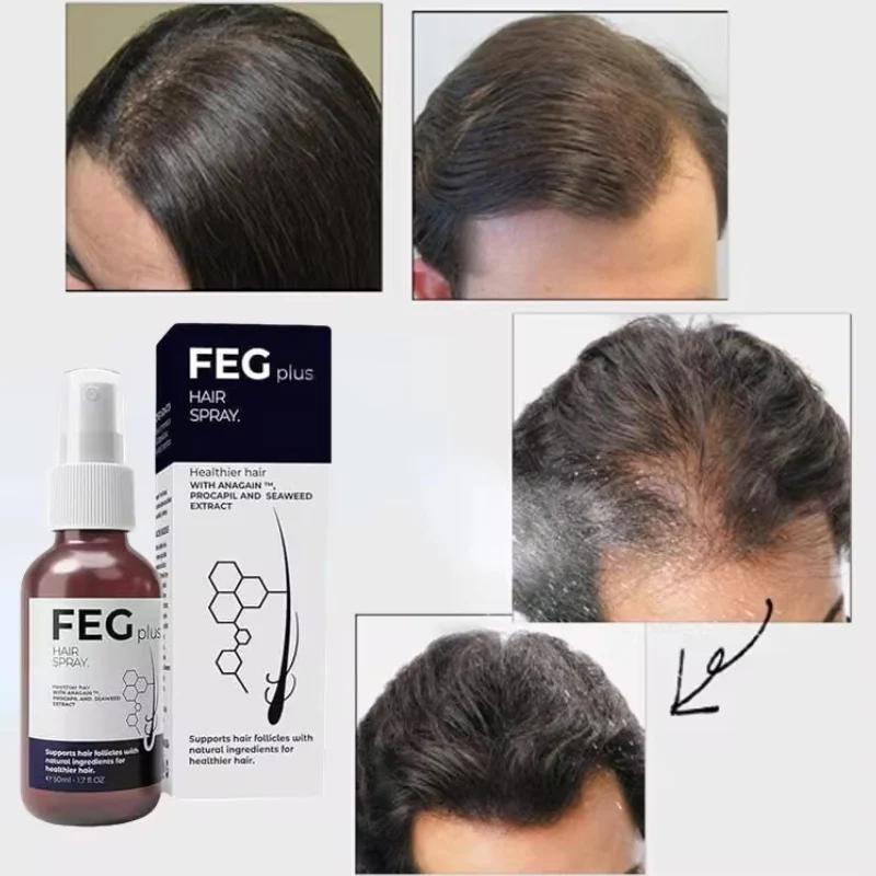 FEG-Huile de Soins Capillaires Biologique, pour Cheveux Longs, pour la Maison, Rotterdam y, 50ml