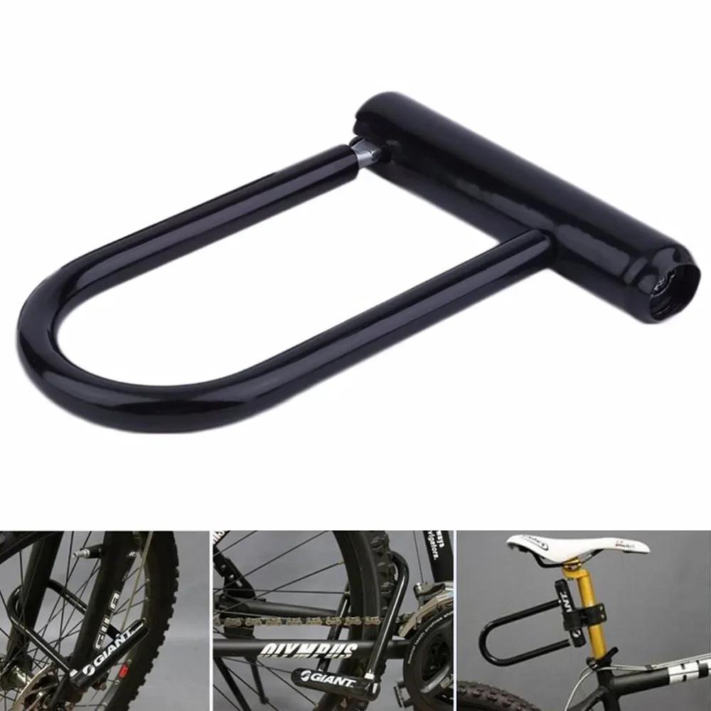 Vélo U serrure portable vtt route vélo roue serrure avec clé antivol sécurité moto Scooter cyclisme