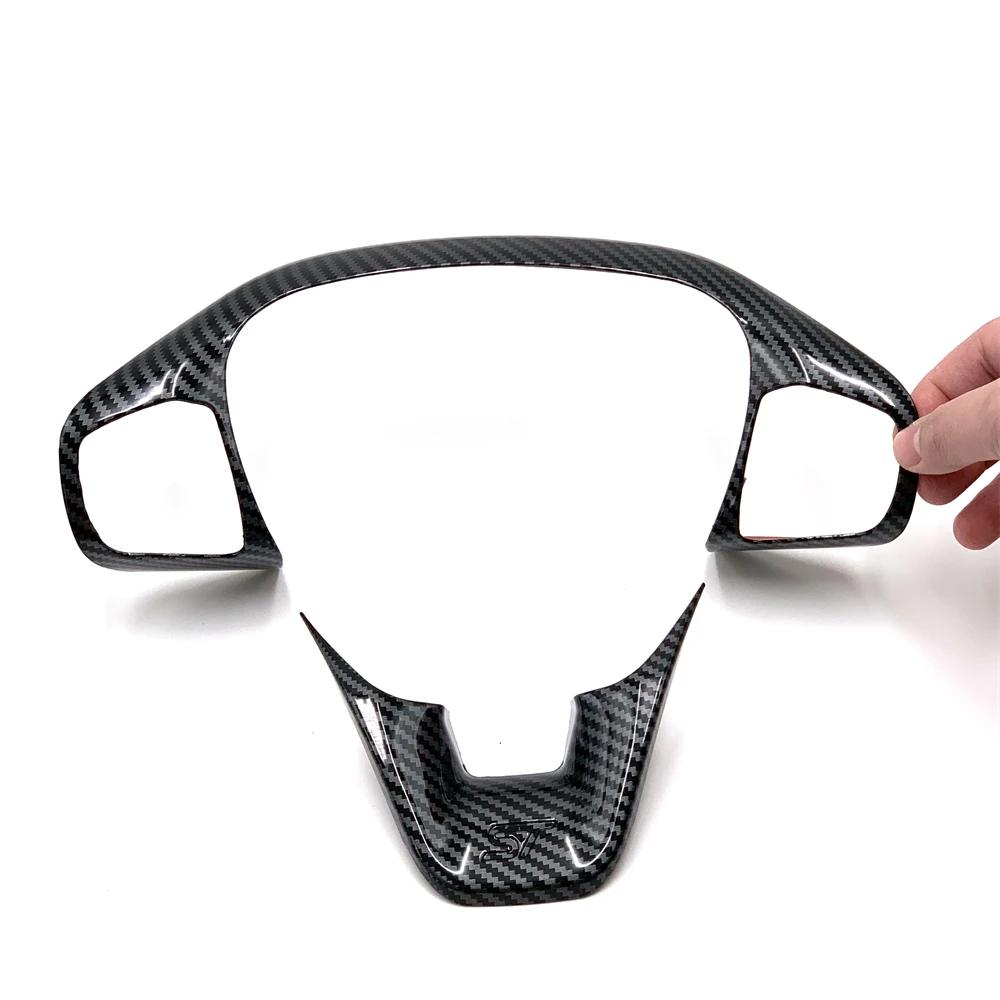 Garniture de pédale de changement de vitesse de volant de voiture en fibre de carbone ABS, accessoir