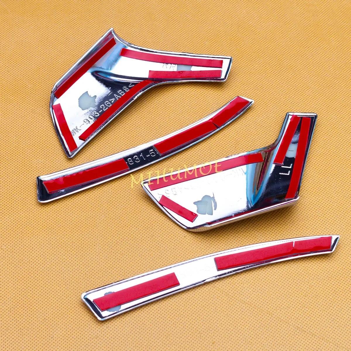 Garnitures de rétroviseur latéral extérieur chromé, accessoires de moulage, Toyota Yadditif Cross 20