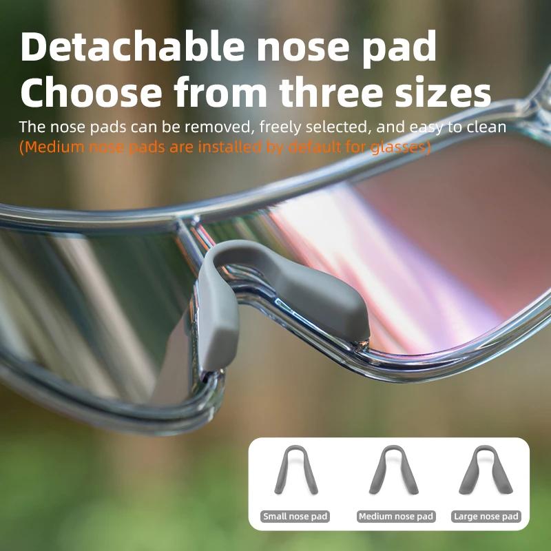 ROCKBROS lunettes photochromiques HD lentille à grande monture lunettes de soleil d'équitation en pl