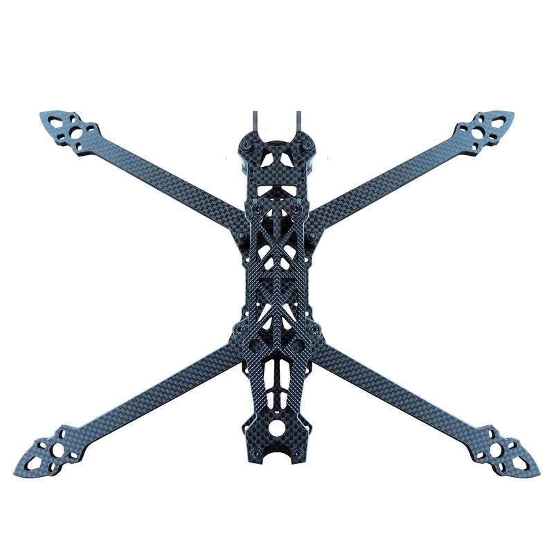 Mark4 7 pouces 295mm avec bras de 5mm cadre quadrirotor 3K fibre de carbone 7 "FPV Freestyle RC Dron