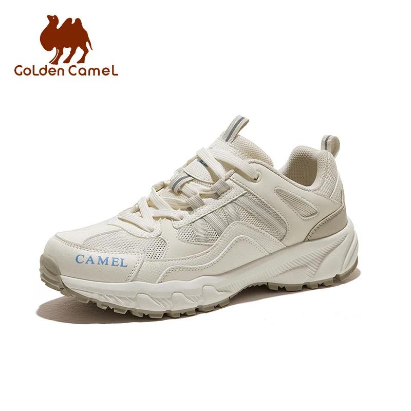GOLDEN CAMEL – chaussures de randonnée en maille pour femmes et hommes, baskets antidérapantes, chau
