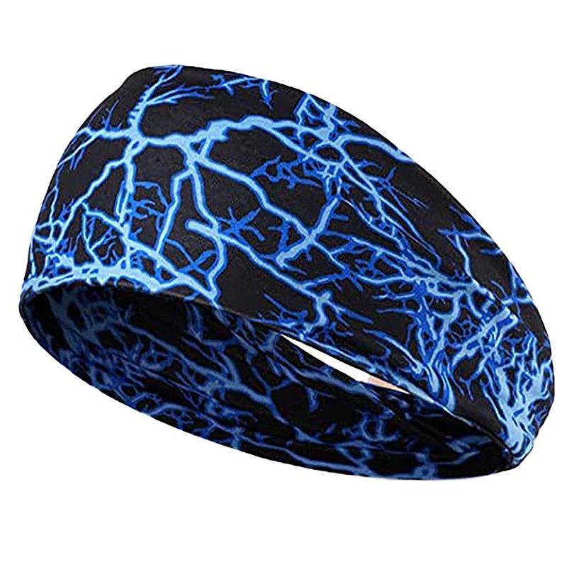 1PC unisexe Fitness Anti-transpiration bande course bandeau sport absorbant Yoga cheveux
