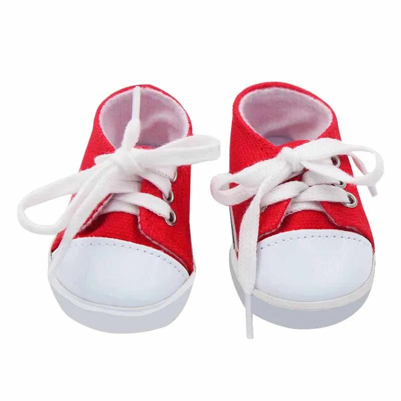 Chaussures de poupée de 7 Cm, vêtements, bottes faites à la main pour fille américaine de 18 pouces