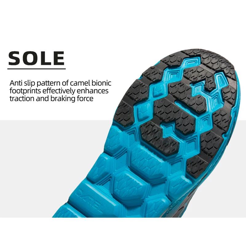 GOLDEN CAMEL – baskets de course en maille pour hommes et femmes, chaussures de Sport à amorti antid