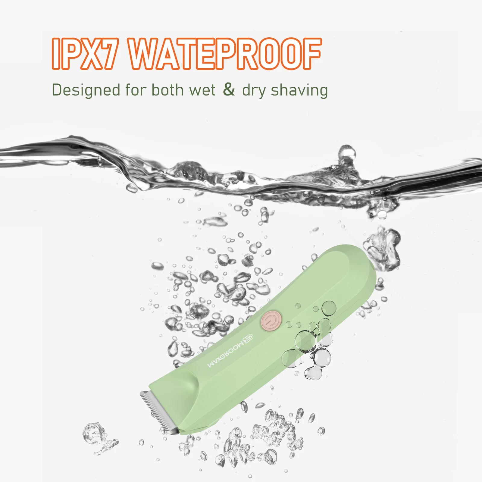 MAXGROOM corps tondeuse à cheveux rasoir pour hommes tondeuse à billes pour l'aine pubienne lame en