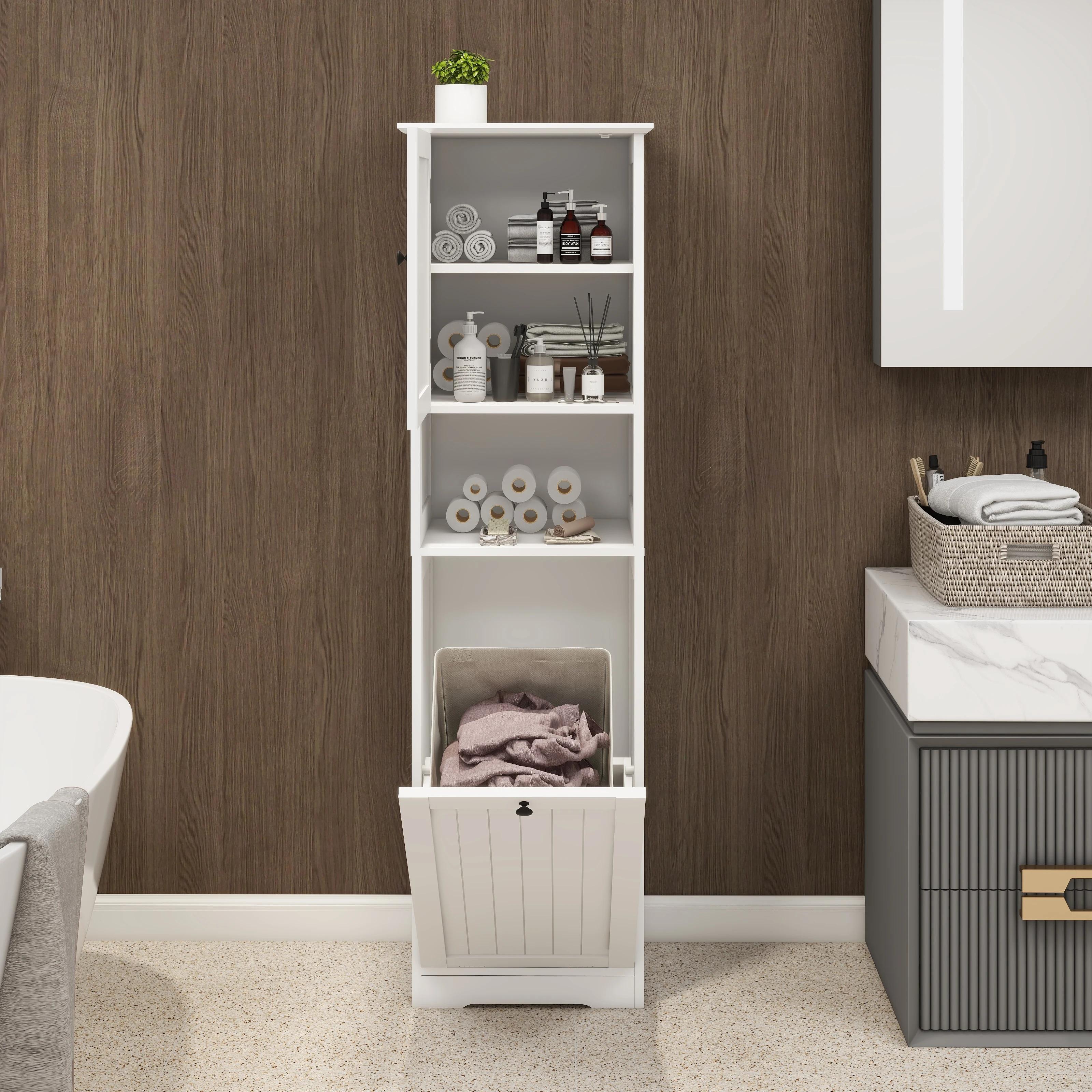 Armoire à linge blanche à une seule cellule, solide et durable, à la mode
