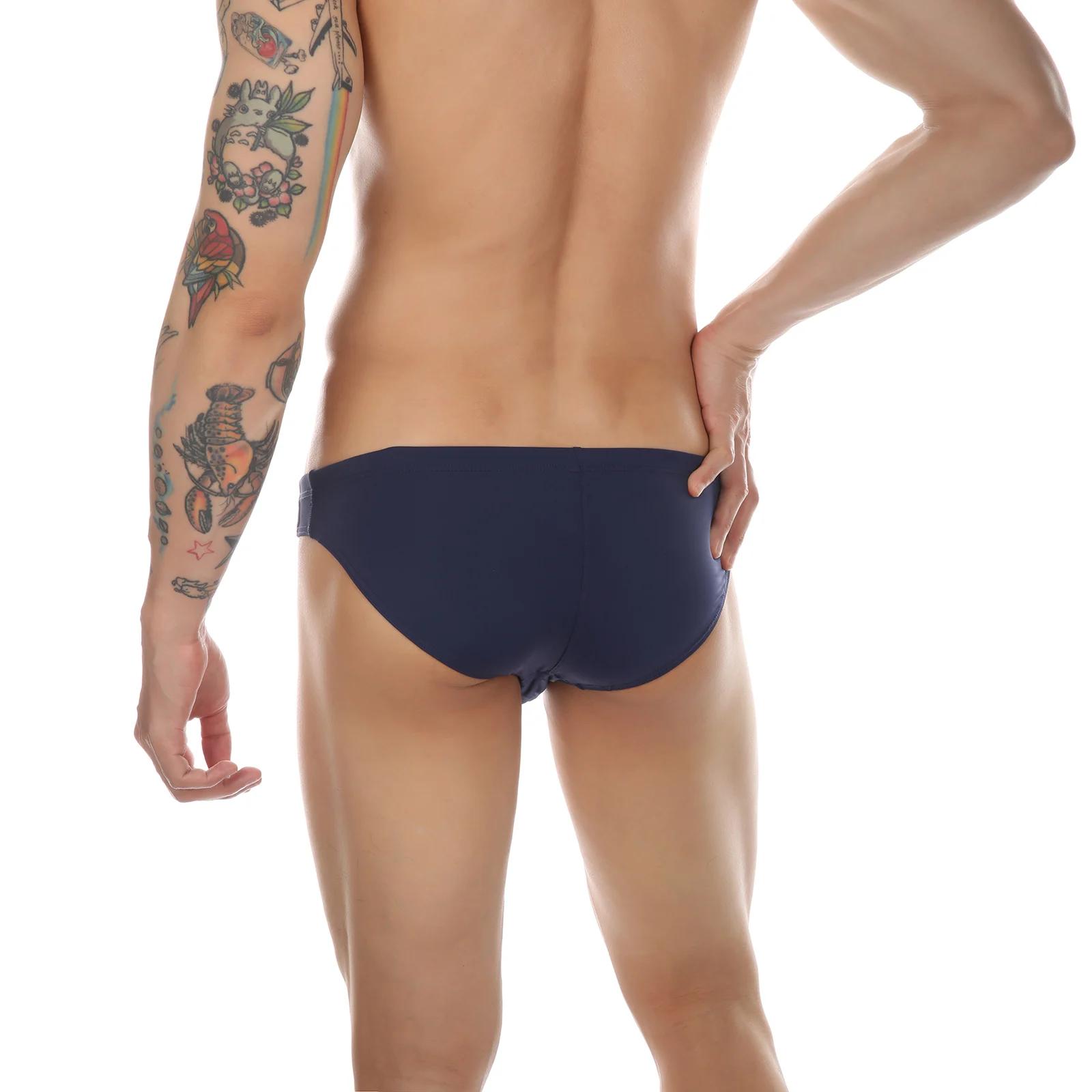 CLEVER-MENMODE maillots de bain hommes Bikini slip de bain homme maillot de bain Sexy natation bain