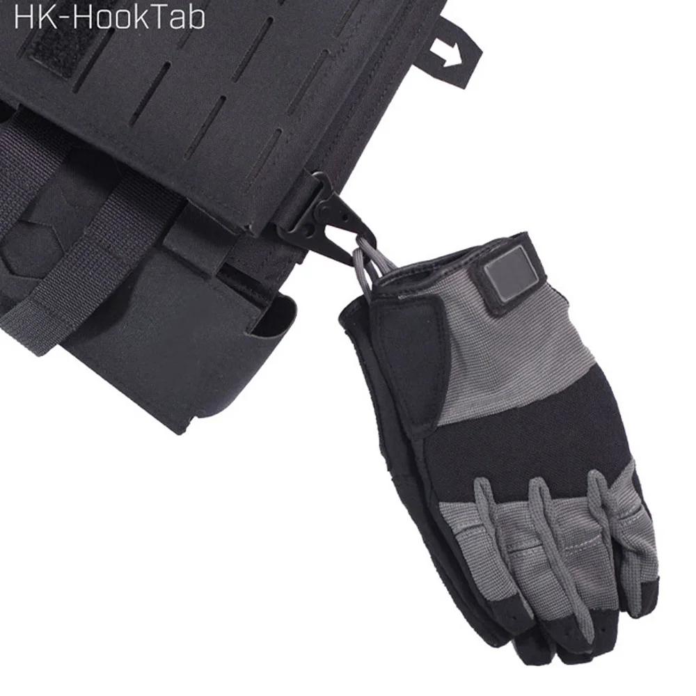 VULPO – crochet tactique multifonctionnel pour gants, boucle de suspension, boucle pour gilet de cha