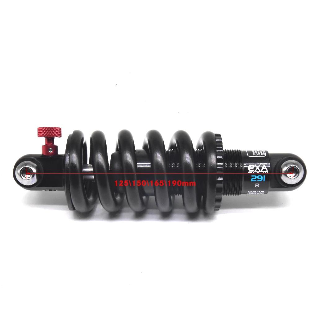 Amortisseur de vélo 291 R KS 125 150 mm amortisseur réglable arrière Impact descente DH CX vtt Scoot