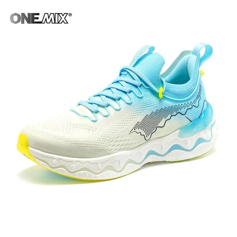 ONEMIX-CreamMix chaussures d'extérieur pour homme, baskets de course, de route, légères, anti-baume,