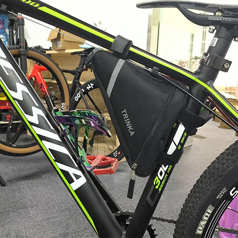 Vélo Triangle Sac Vélo Avant Cadre Guidon Étanche Sacs De Cyclisme Pièces De Vélo