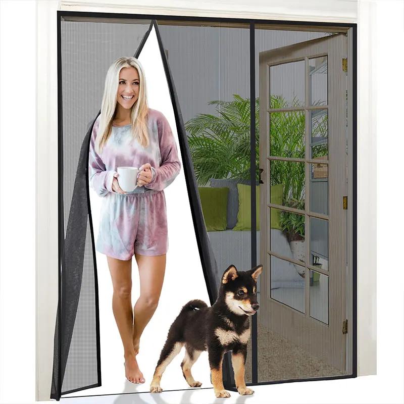 Moustiquaire magnétique DTGJ écran de porte taille personnalisée, moustiquaire d'été anti-insecte mo
