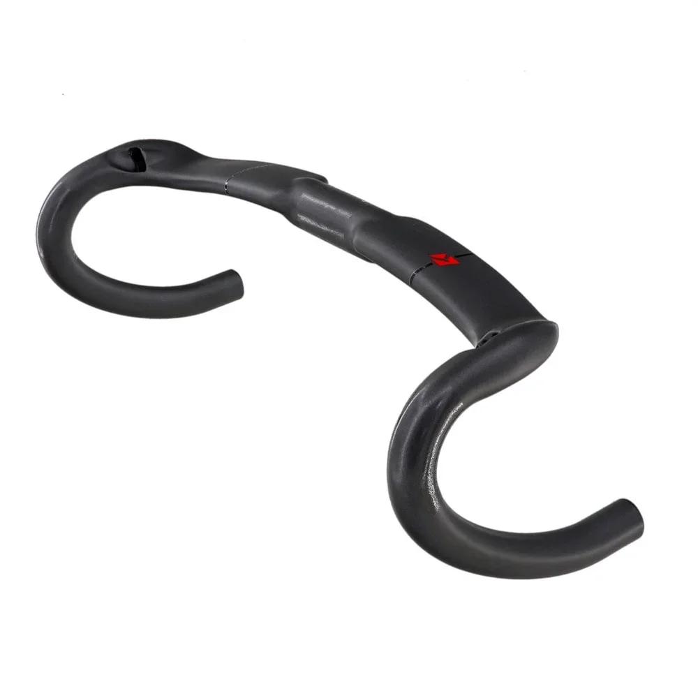 Guidon de vélo de route en carbone T1000, 31.8X380/400/420/440mm, routage interne mat UD, accessoire