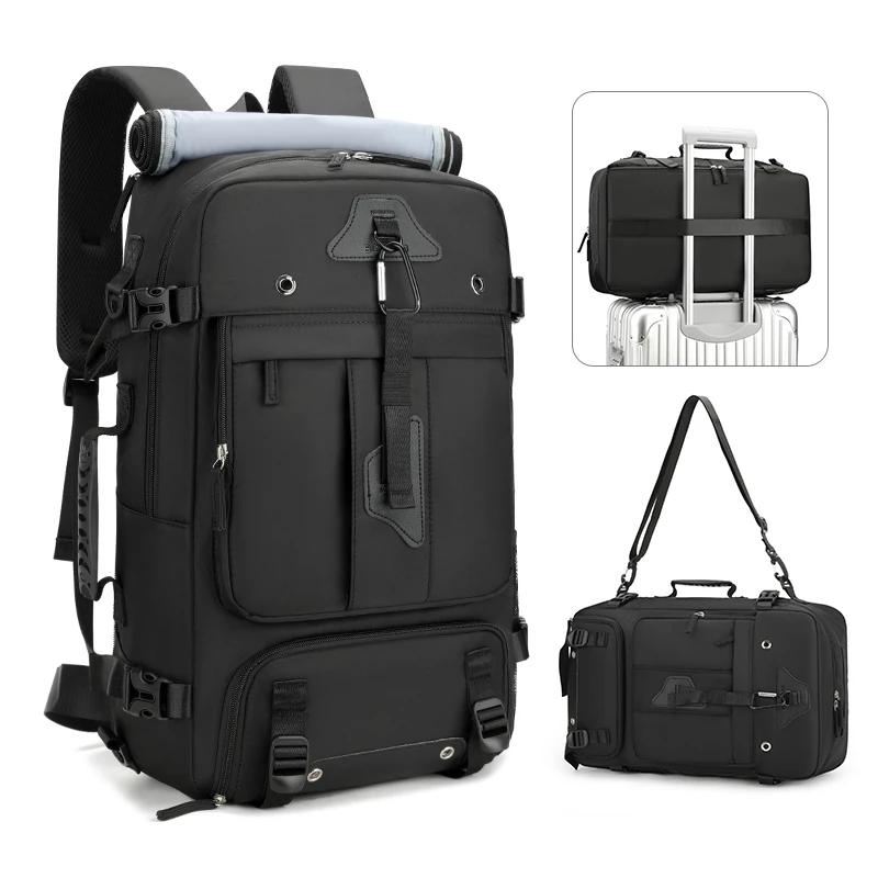 Sac à dos de voyage, sac à dos de transport, sac de sport convertible durable adapté pour ordinateur