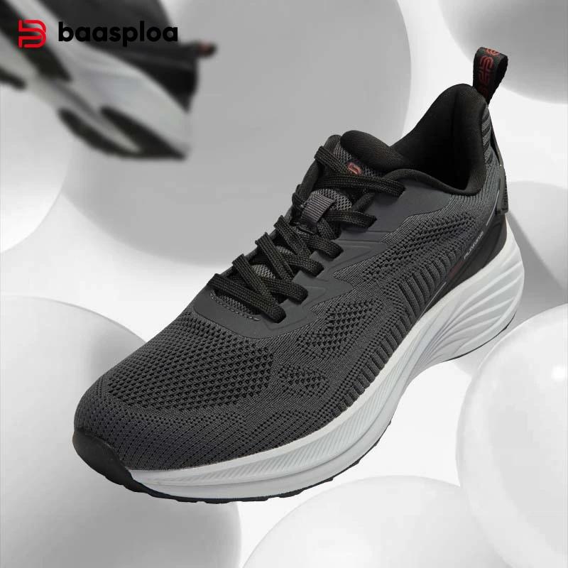 Baasploa hommes chaussures de course légères nouvelles chaussures de Sport de Jogging professionnell