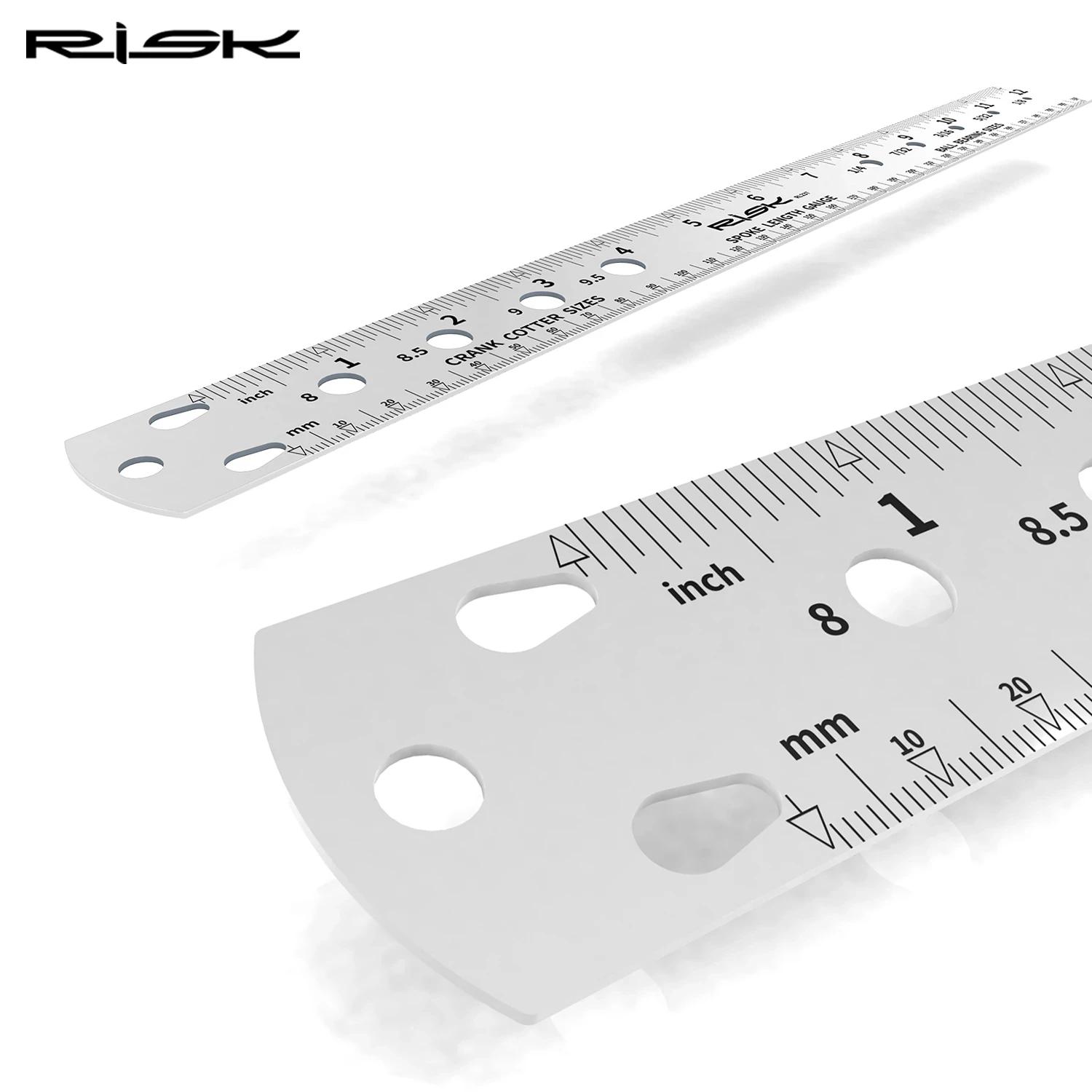 Règle de rayon de vélo, 1 pièce, jauge de longueur de rayon de vélo, roulements à billes de manivell