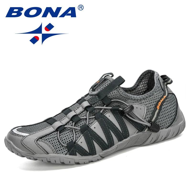 Chaussures de course BONA pour hommes - Nouveau style populaire confortable pour running et marche