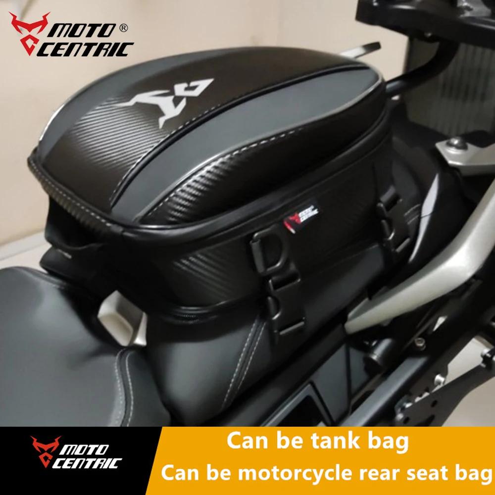 Sac de queue de moto multifonction, sacs de casque de motocross, sacs d'huile de carburant magnétiqu