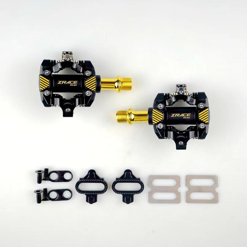 Pédales ZRACE PD-M1 SPD-OR, composants de gravier VTT autobloquants utilisant pour vélo de course VT