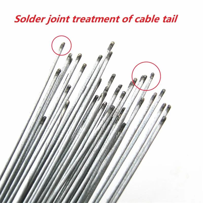 1-2-2.5-3-4-5 mètres câble de frein type T vtt VTT câble de frein de vélo électrique 1.5mm 2mm 2.5mm