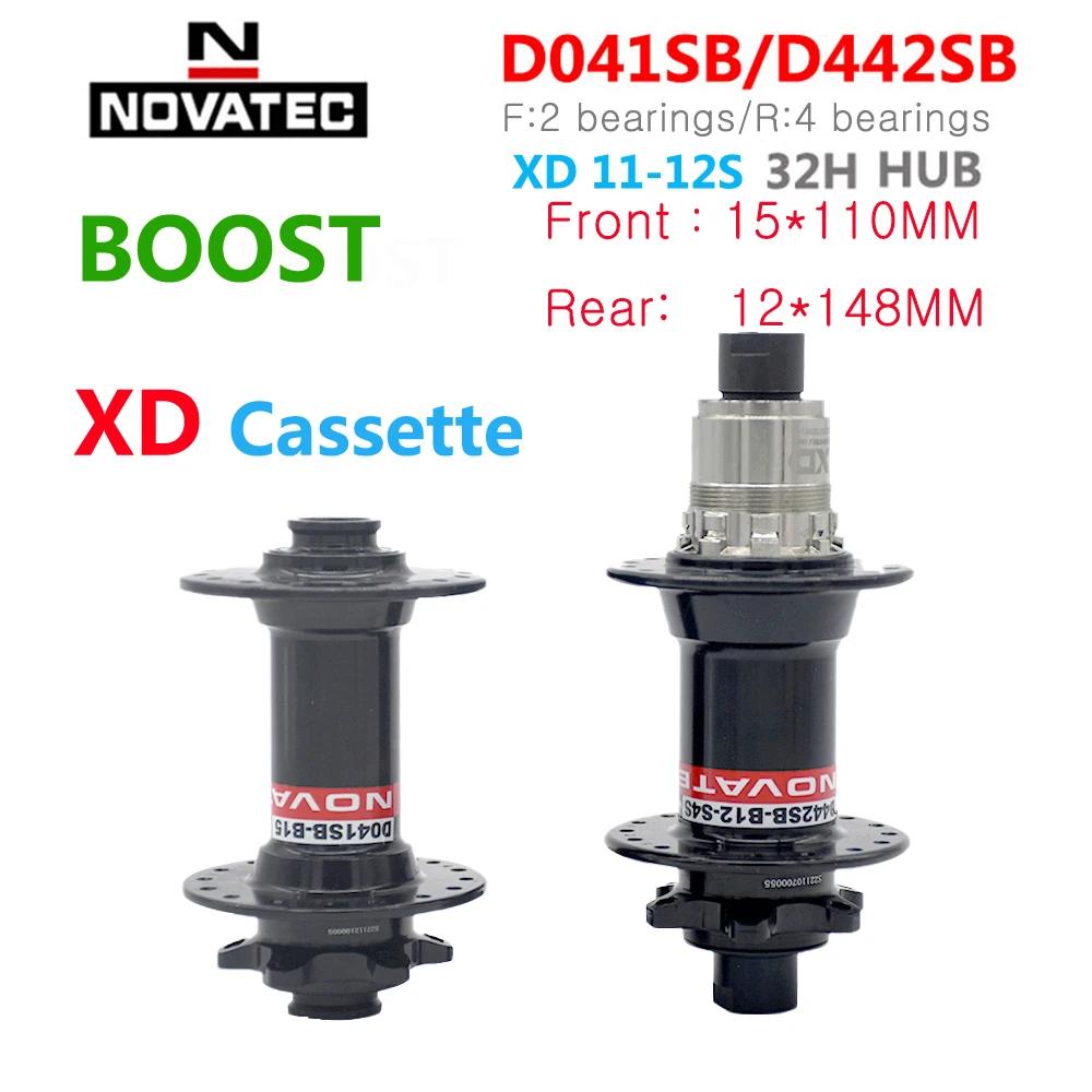 Novatec Hub XD Cassette BOOST 110*148mm CubeFree hub 11-12v pour Sram XD 11s 12s vitesse montagne vt