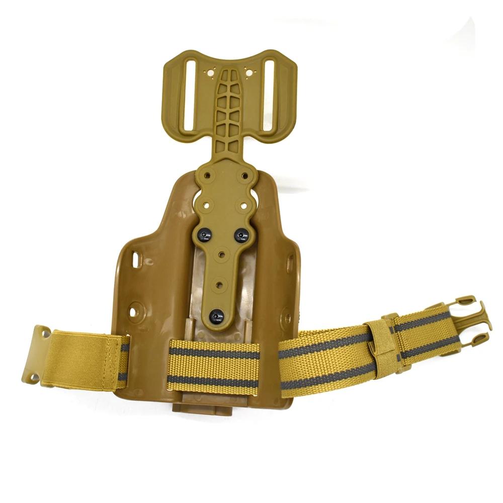 Adaptateur tactique Drop Flex, plate-forme de jambe tombante pour G17 G19,1911,P226, M9,USP, accesso