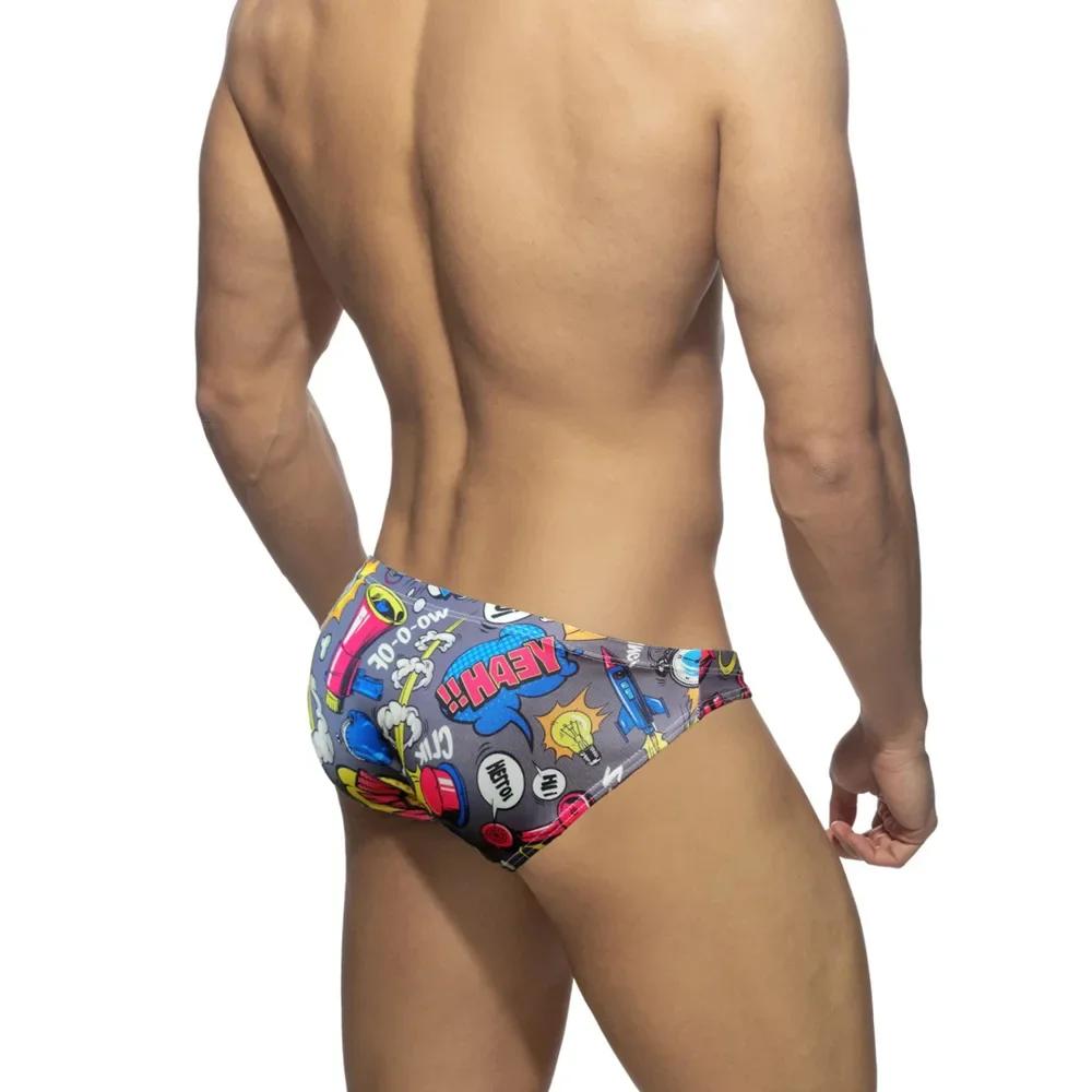 Maillot de bain homme sexy taille basse cordon - Bikini slip mode plage surf shorts été