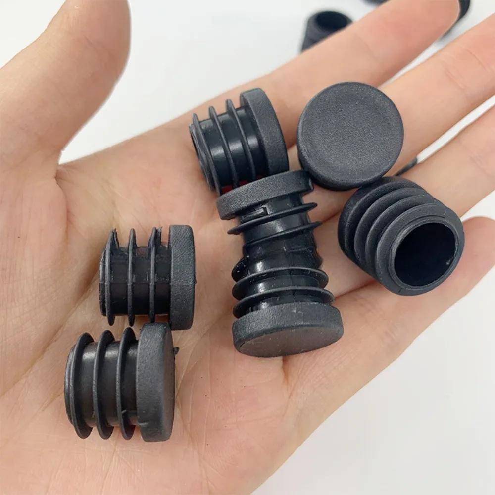 Bouchons de trou en plastique ronds, inserts pour tubes métalliques, bouchons de quincaillerie, clôt