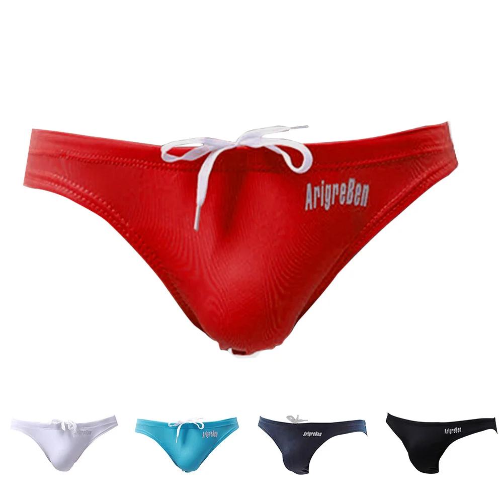Maillot de bain Push Up pour hommes, grande taille, short de bain Sexy, plage, taille basse, élastiq