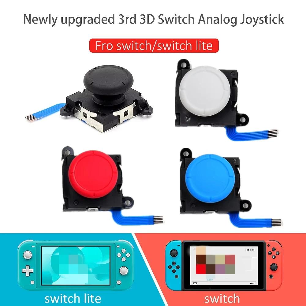 Pour Nintendo Switch /Switch Lite 3DJoy-con contrôleur analogique Joystick bâton bascule poignée de