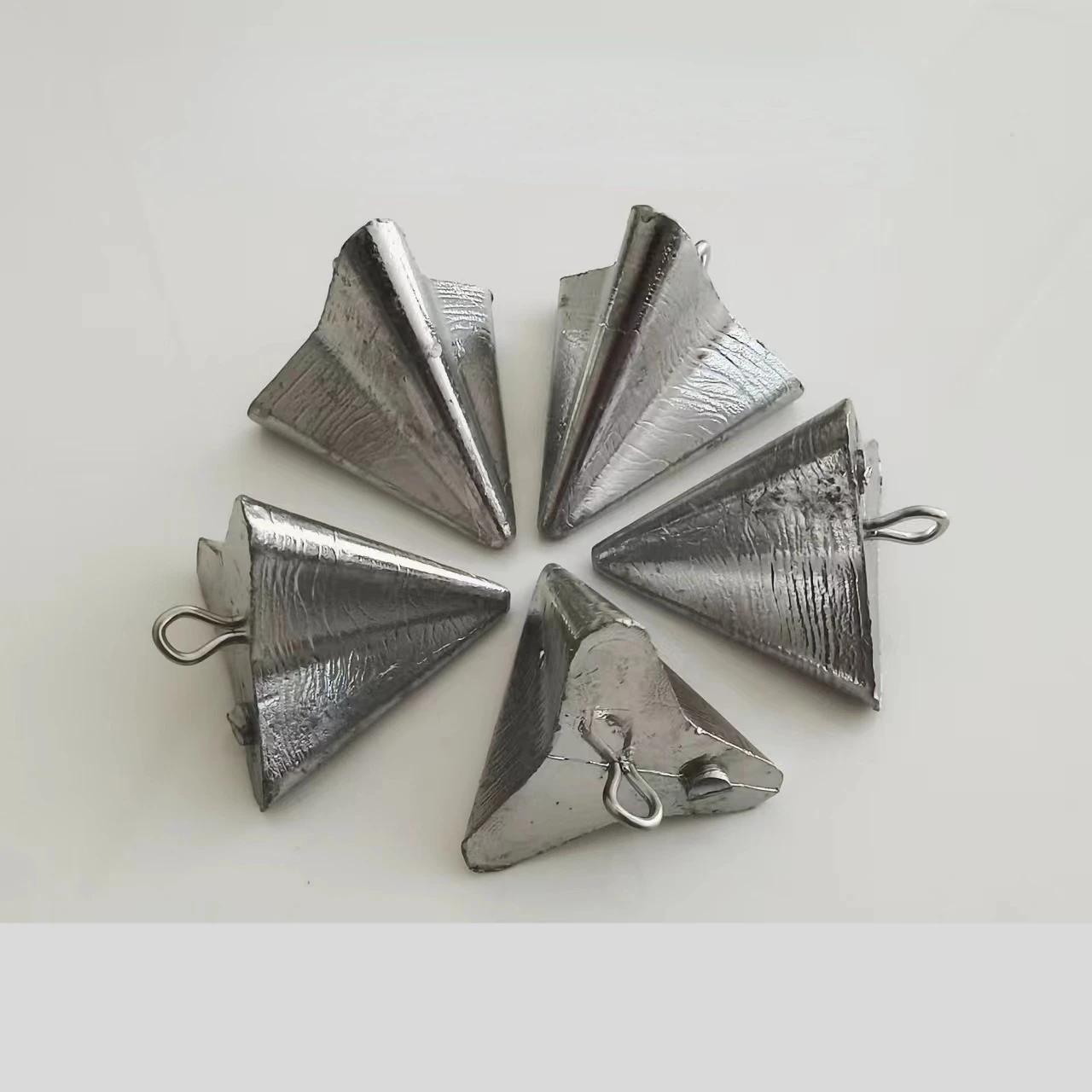 Triangle plomb pendentif goutte d'eau plomb Thallium pêche en mer positionnement plomb pendentif acc