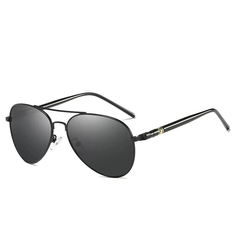 Lunettes de soleil hommes polarisées mode classique pilote lunettes de soleil pêche conduite lunette