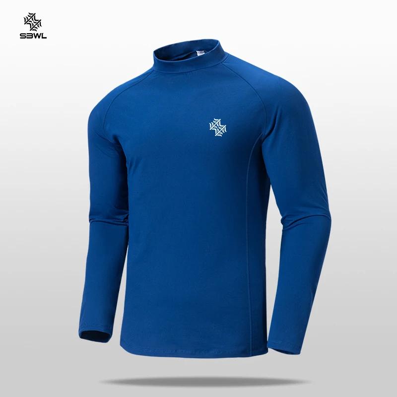 SBWL hommes de haute qualité cyclisme randonnée sports de plein air à manches longues T-shirt loisir