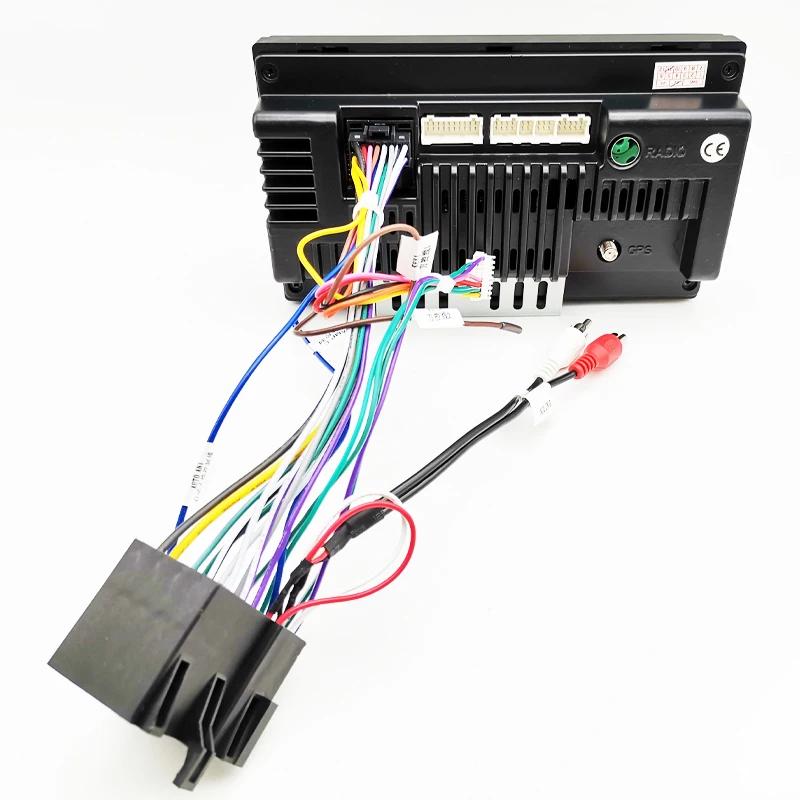 Adaptateur de faisceau de câblage ISO Android pour voiture, prise 16 broches, unité principale Radio