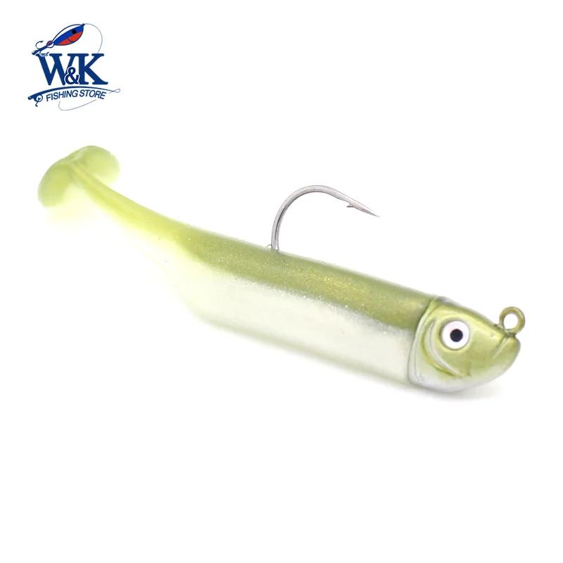 Nouvelle taille Slinky Shad 6 cm avec 5g tête de gabarit KIT de leurre souple à 3 pouces ensemble de