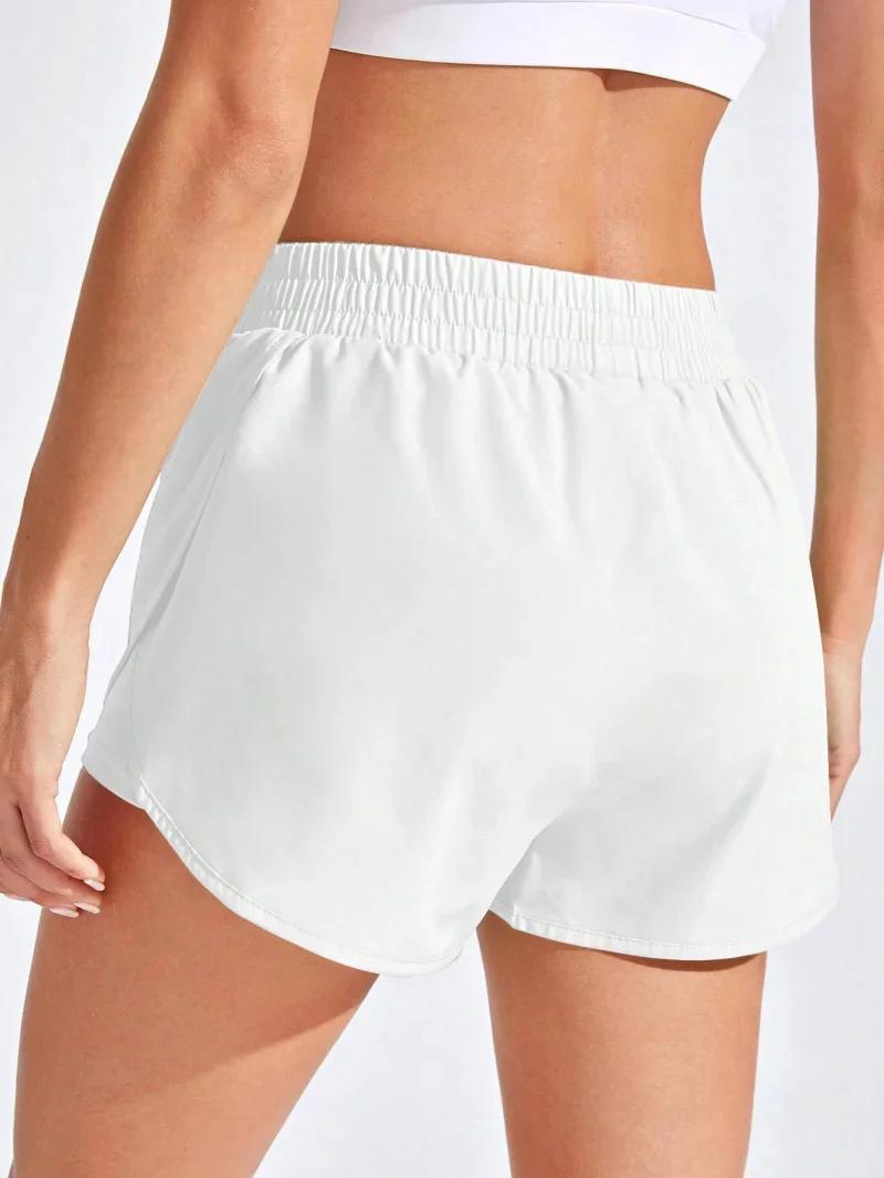 Shorts de yoga élastiques pour femmes - Leggings courts pour fitness, running et entraînement
