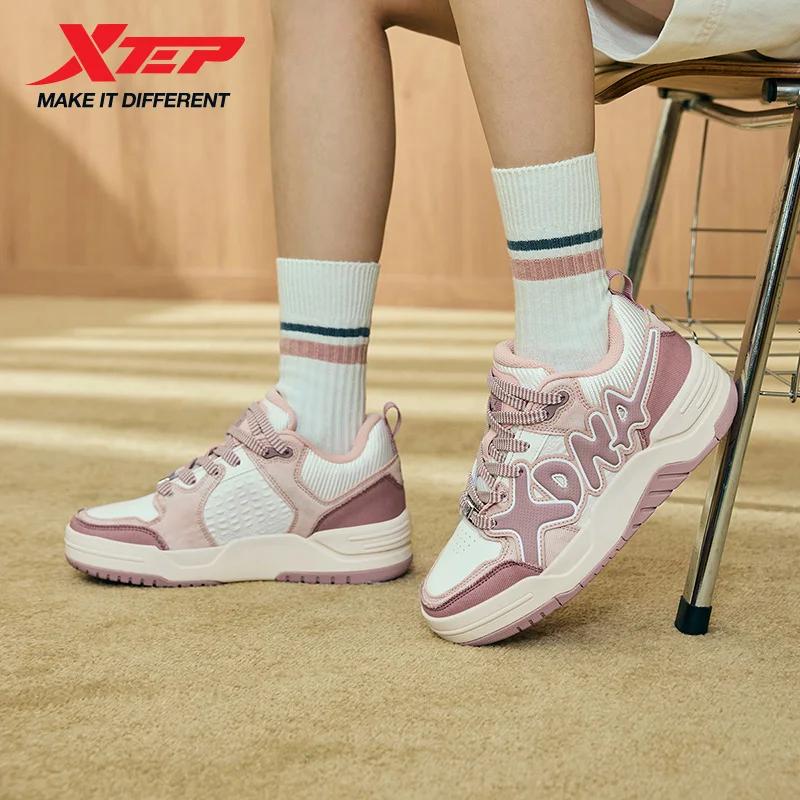 Chaussures sport femmes Xtep Oubao hiver - Baskets running rétro coussin rebond mode 976418330004
