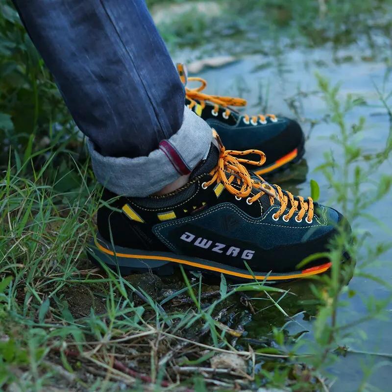 Chaussures de randonnée imperméables à la mode Chaussures d'escalade pour hommes