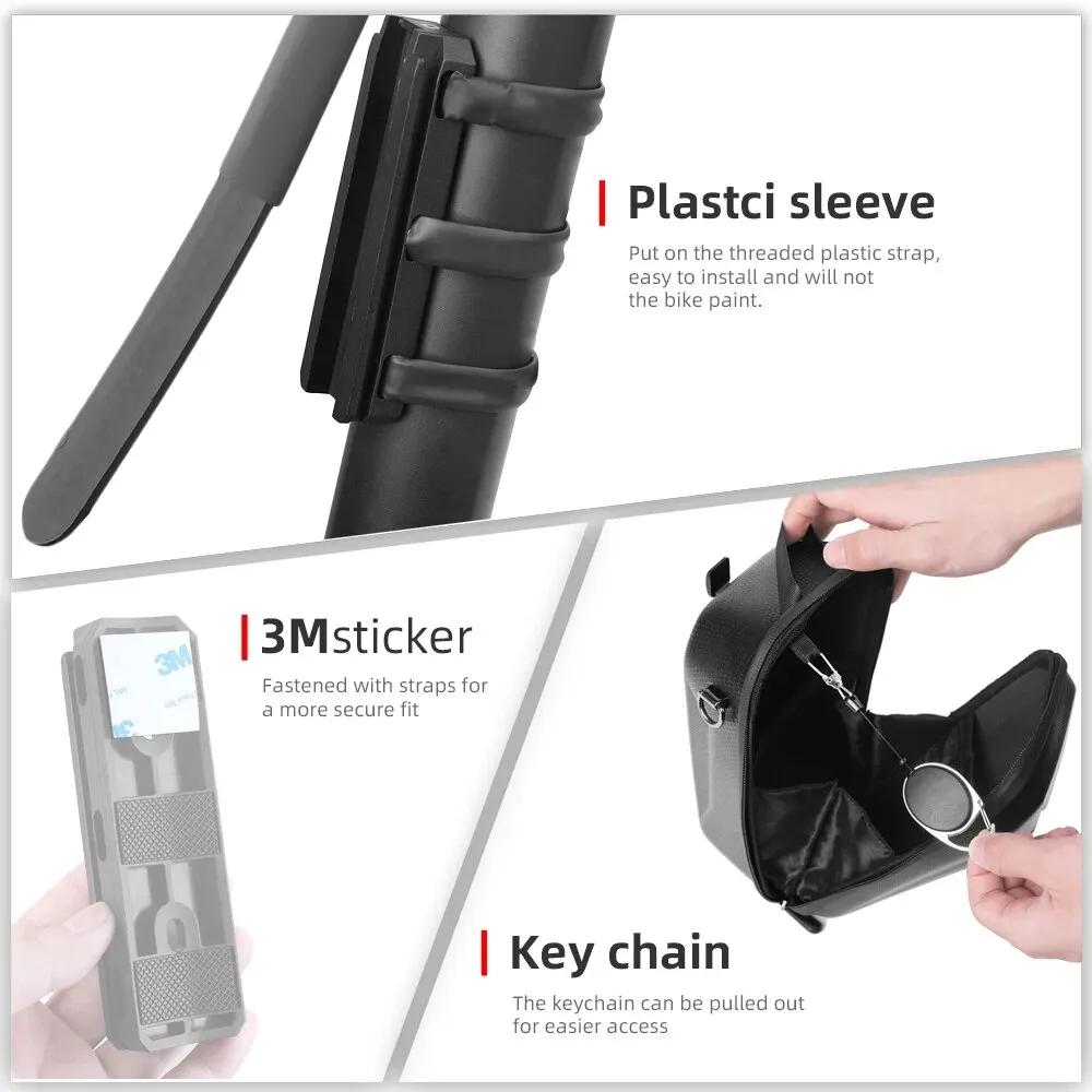 Bal inowalk-Sac avant universel pour scooter électrique Xiaomi, guidon, degré d'eau, dégagement rapi