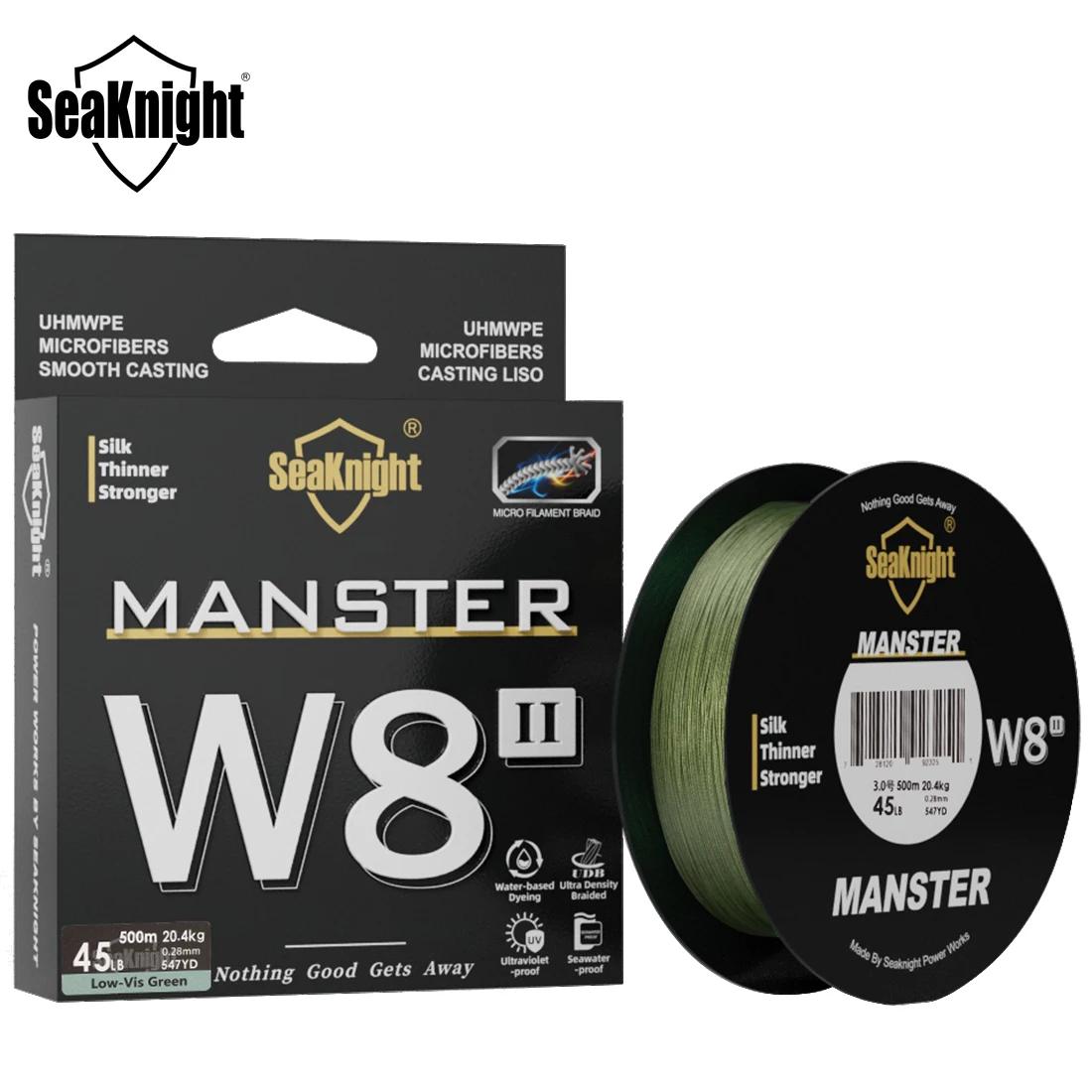 SeaKnight nouveau MONSTER/MANSTER W8 II 150M 300M 500M 8 brins ligne de pêche tressée 15LB-100LB lig