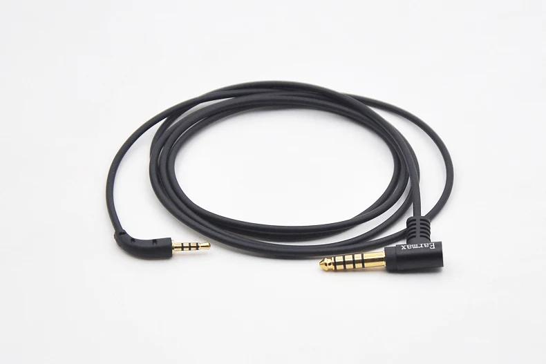 Câble audio programmable BALAN, noir OCC, 4.4mm, adapté pour B & W Bowers & Wilkins P5 série 2 P5 sa
