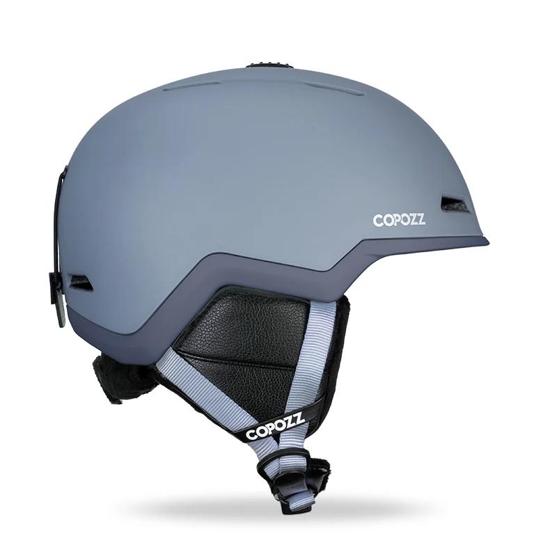 COPOZZ hiver Ski Snowboard casque semi-couvert Anti-impact casque de sécurité cyclisme motoneige Ski