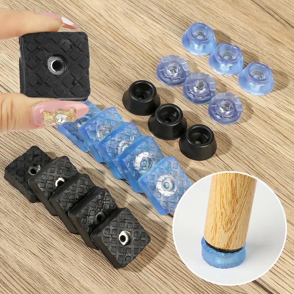 Pieds de Table et Chaise Antidérapants pour Meubles, Protection de Plancher en Bois, Tampon à Vis No