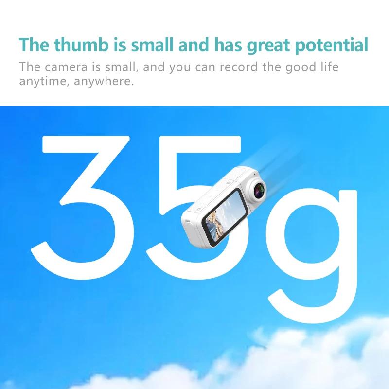 Caméra à pouce S70 180 ° Caméra d'action avec enregistreur de cyclisme WIFI Sport DV, 2.7K/1080P,