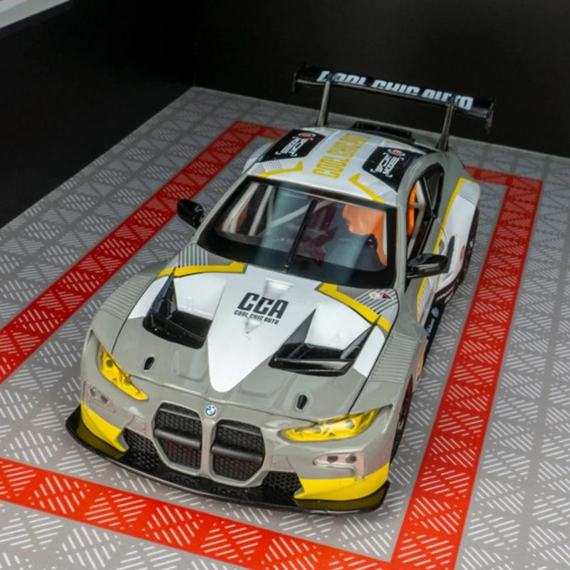 1:24 BMW M4 GT3 modèle de voiture de sport en alliage moulé sous pression en métal jouet voiture véh
